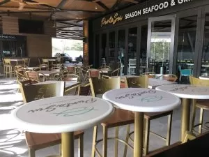 Mesa Alta Con Impresión Personalizada
